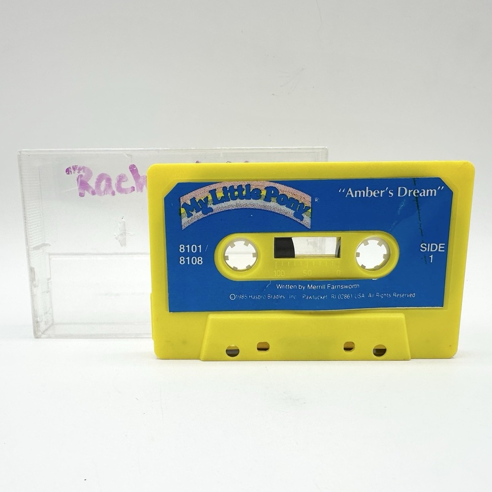 Vintage My Little Pony Amber's Dream Cassette Tape G1 Misprint Ponies MLP